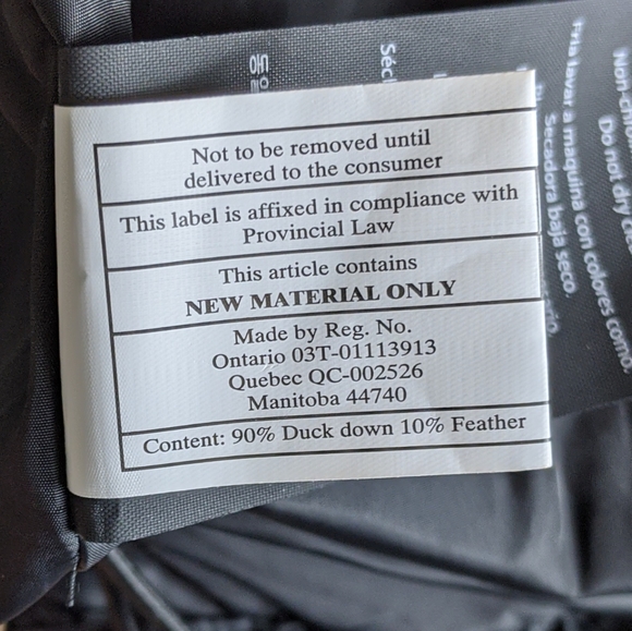 NWT Orobos Mens Down Bomber Jacket Coat Medium GRAY CHARCOAL MSRP $316 - Picture 9 of 13